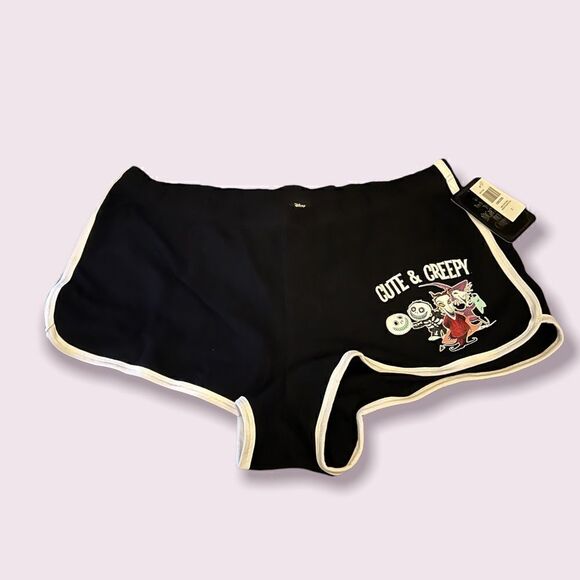 NWT Disney for Hot Topic The Nightmare Before Christmas Oogie’s shorts plus size - Picture 3 of 7